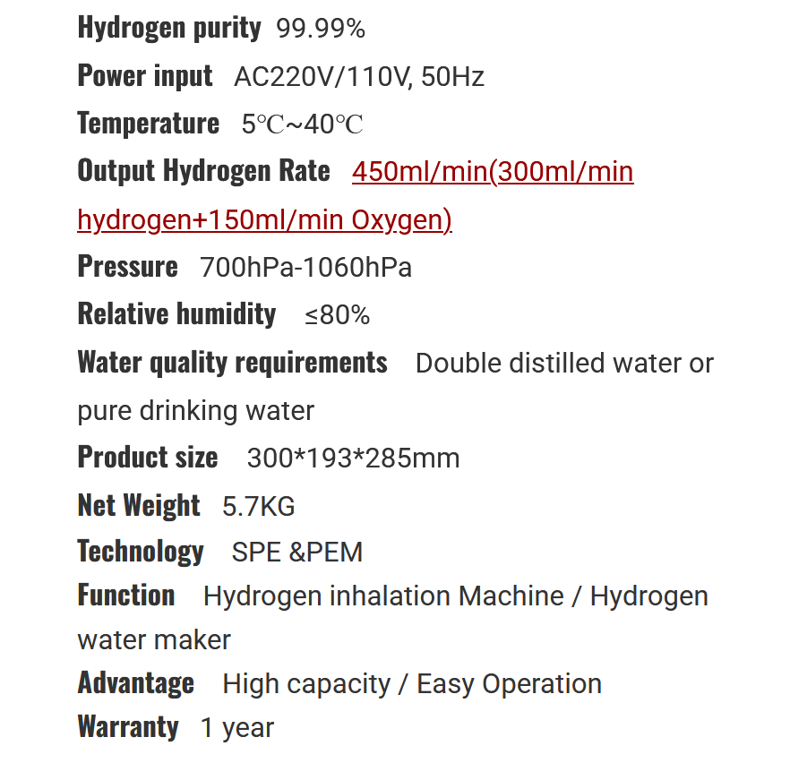 Oxy-Hydrogen Purifier (Portable)